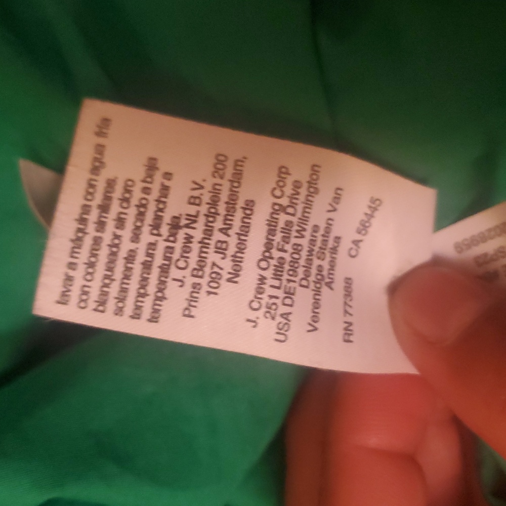 J CREW SIZE XL Floral Teal and Pink Women's Dress - Picture 12 of 15